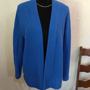 Kim Rogers Cotton Sweater Jacket